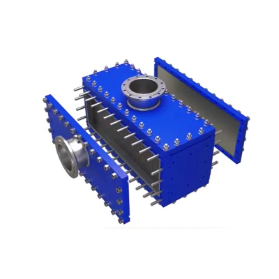 고온 및 고압용 완전 용접 판형 열교환기
